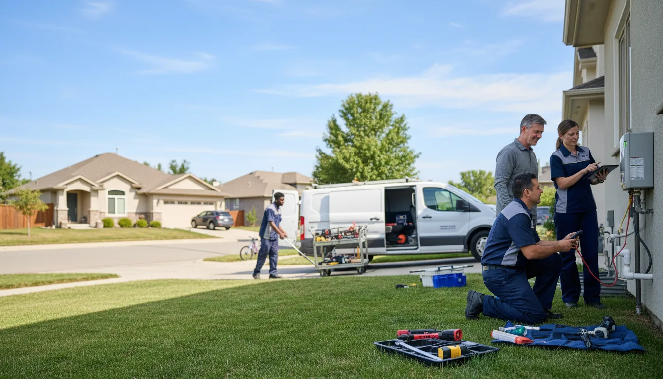Tankless water heater service in Oberlin, KS